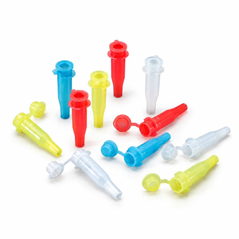 Kartell Micro Test Tubes with Caps HDPE Pack of 1000