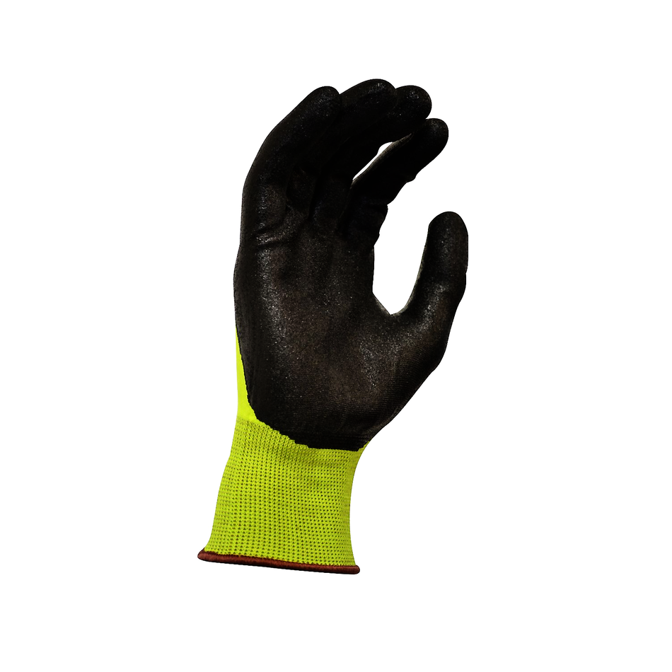 Maxisafe Black Knight Gripmaster Hi-Vis Glove