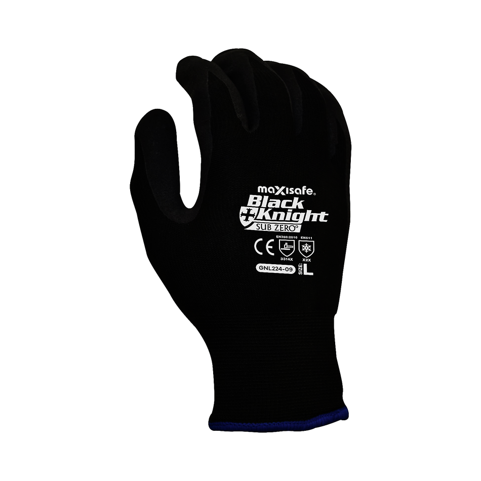 Maxisafe Black Knight Gripmaster Sub Zero Thermal Glove