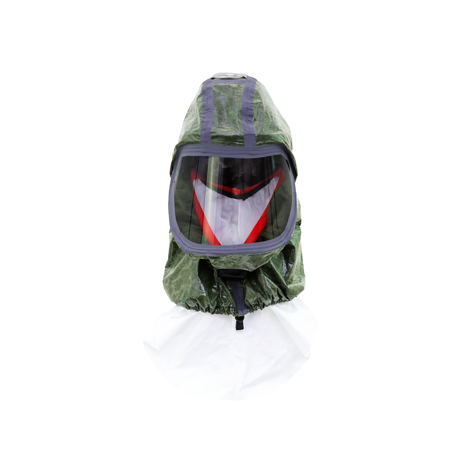 Maxisafe CA-12 Chemical Resistant Protective Hood Olive