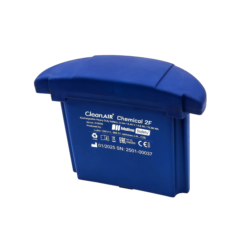 Maxisafe CleanAIR Chemical 2F Heavy Duty Battery