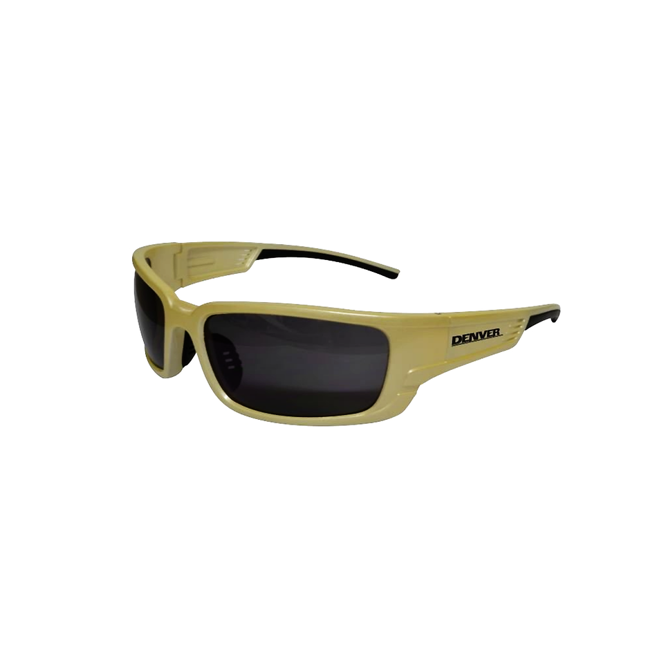 Maxisafe DENVER Premium Safety Glasses Pearl Frame Smoke Lens