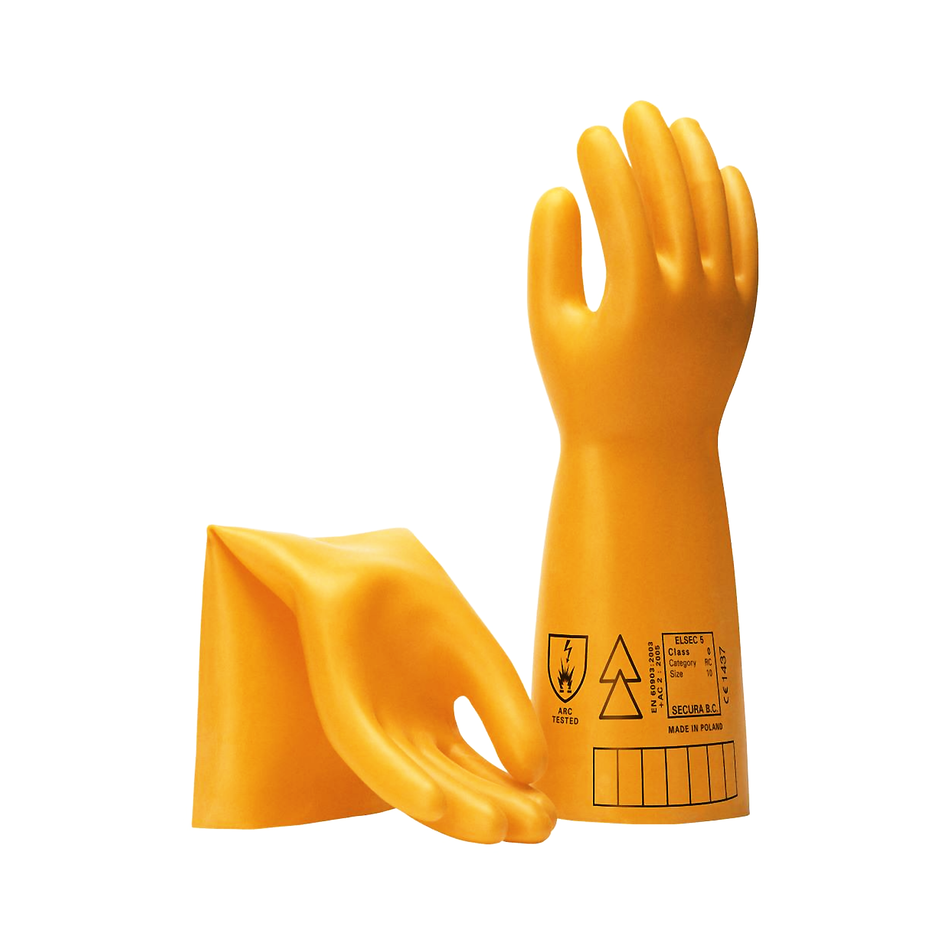 Maxisafe Electrical Insulating Glove 1000V 5kV Class 0