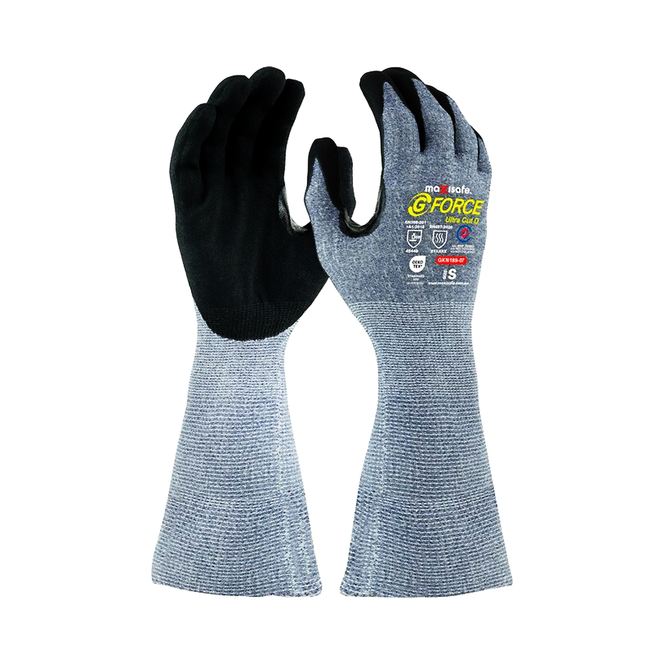Maxisafe G Force Extra Long Cut D Glove