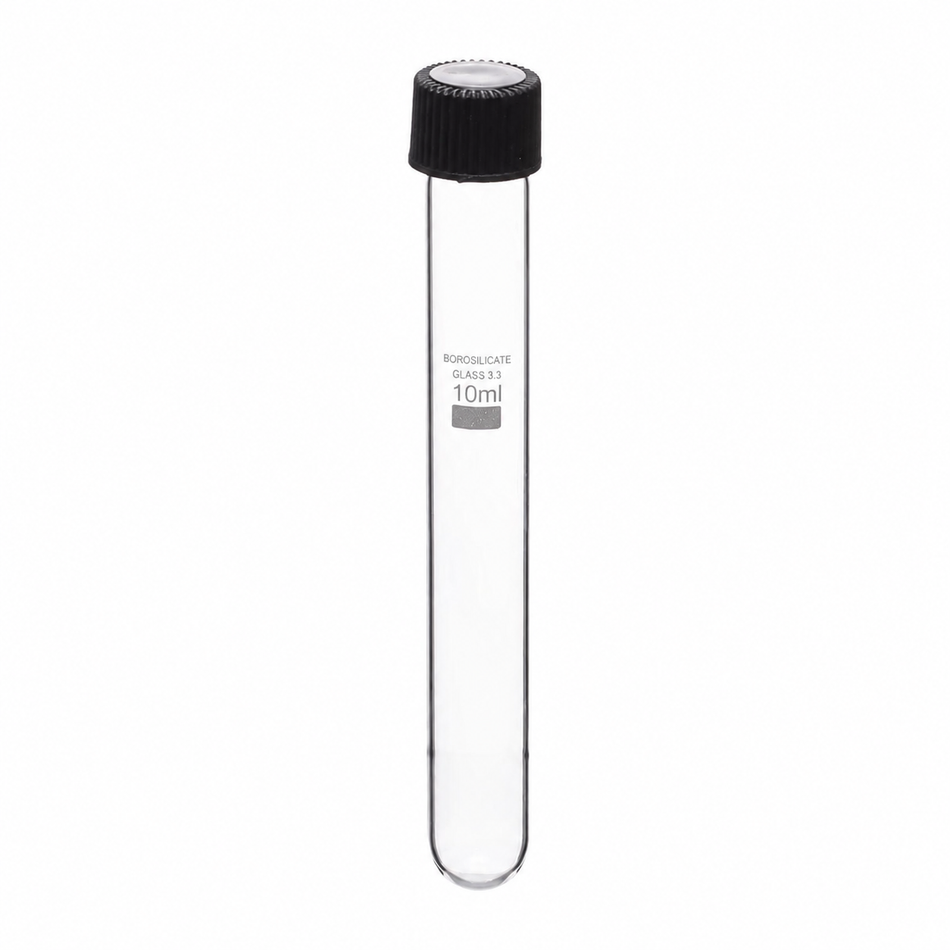 Culture Tube, Media – Round Bottom, with Screw Cap*