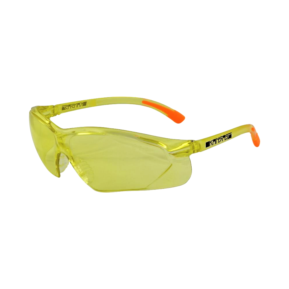 Maxisafe KANSAS Safety Glasses with Anti-Fog Amber Lens