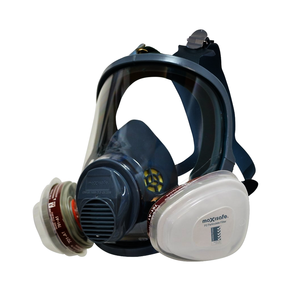Maxisafe MaxiGuard Full Face Respirator Painters Kit