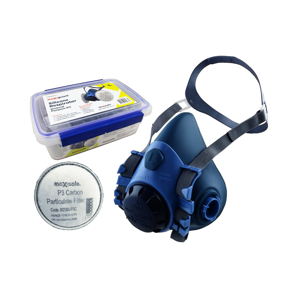 Maxisafe MaxiGuard Half Mask Silicone General Purpose Kit