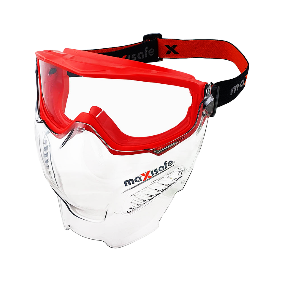 Maxisafe MaxiPRO Safety Goggle and Visor Combo