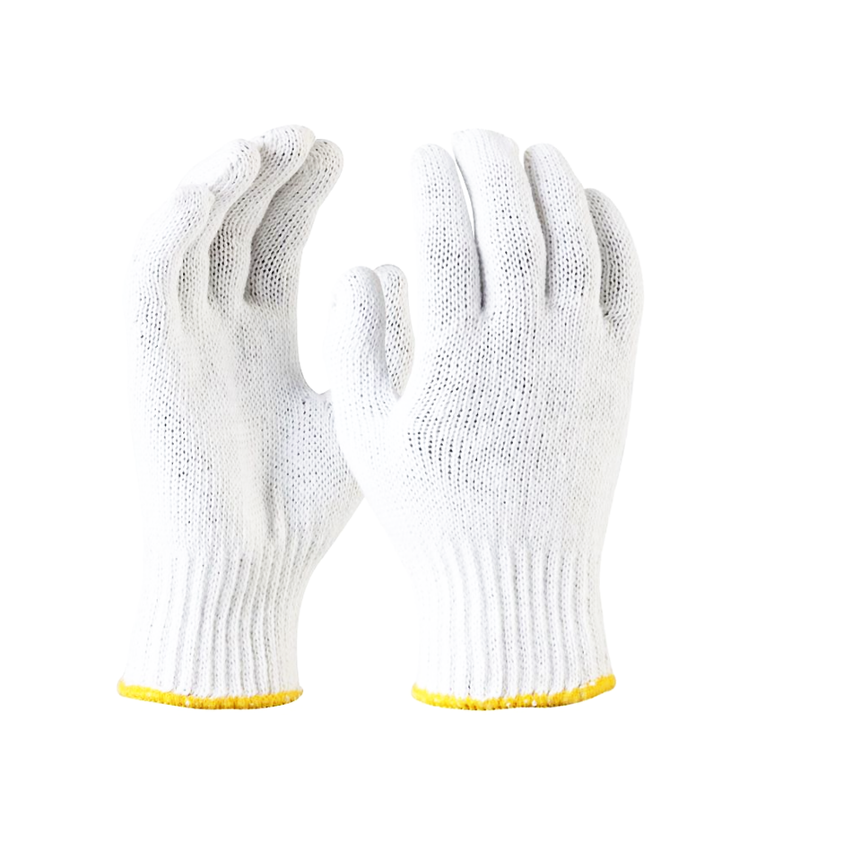 Maxisafe Bleached Knitted Poly Cotton Liner Glove