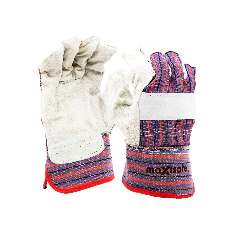 Maxisafe Candy Stripe Leather Glove