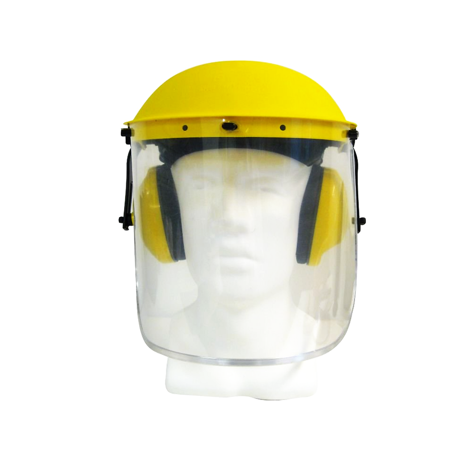 Maxisafe Clear Faceshield and Earmuff Assembly