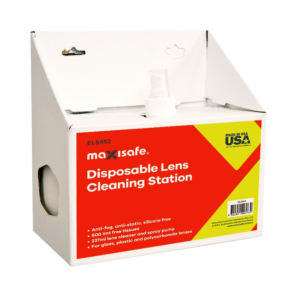 Maxisafe Disposable Lens Cleaning Station