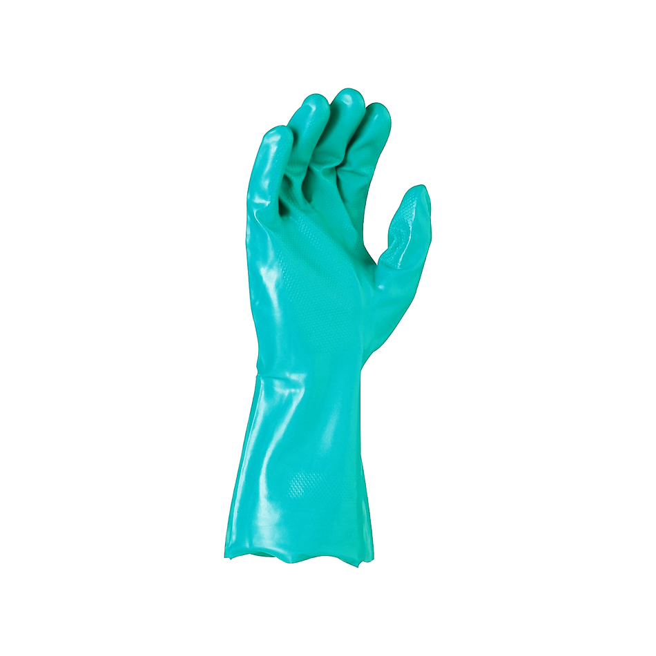 Maxisafe Green Nitrile Chemical Glove 33cm