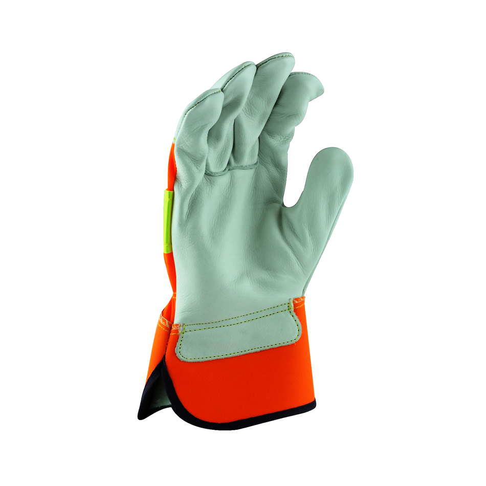 Maxisafe Reflective Safety Rigger Glove with Safety Cuff