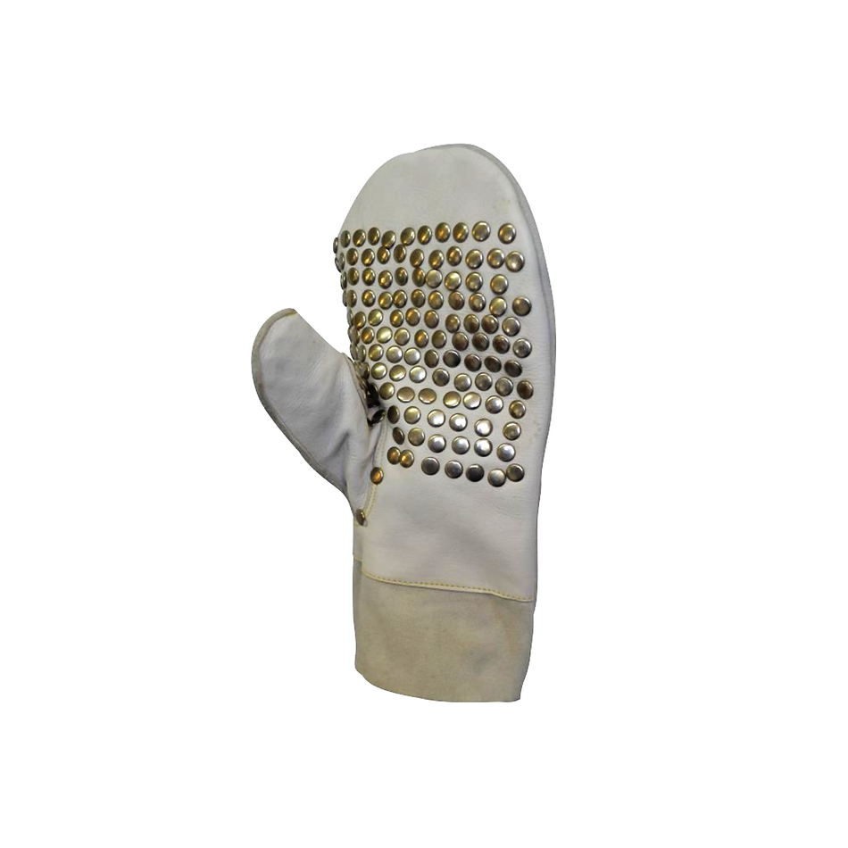Maxisafe Studded Leather Plumbers Glove Left Hand