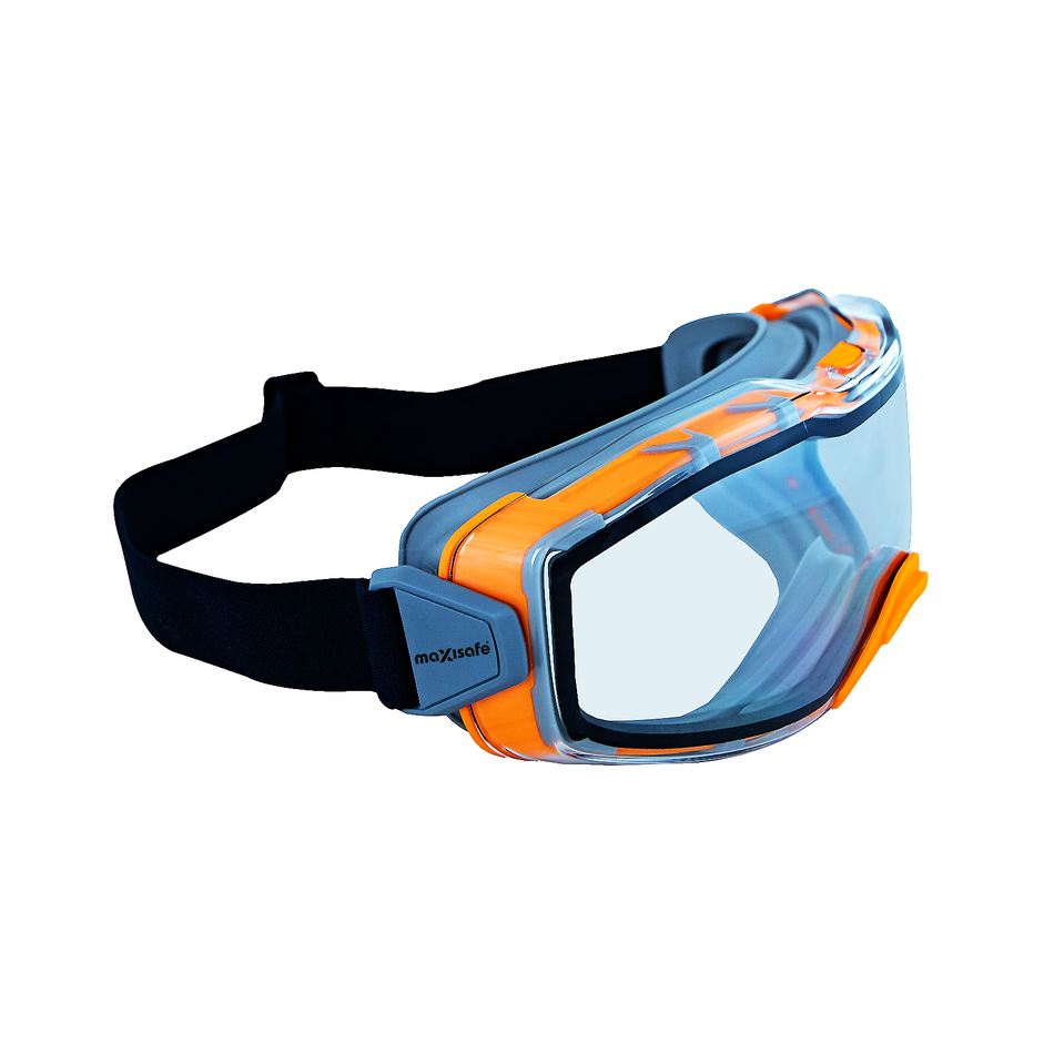 Maxisafe Premium Duo-Spherical Monogoggles Clear Lens