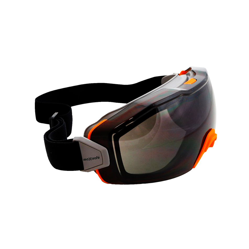 Maxisafe Premium Duo-Spherical Monogoggles Smoke Lens