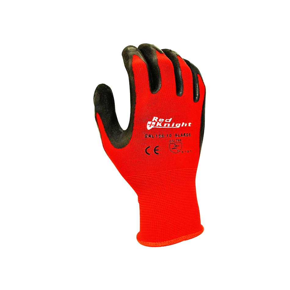 Maxisafe Red Knight Latex Gripmaster Glove