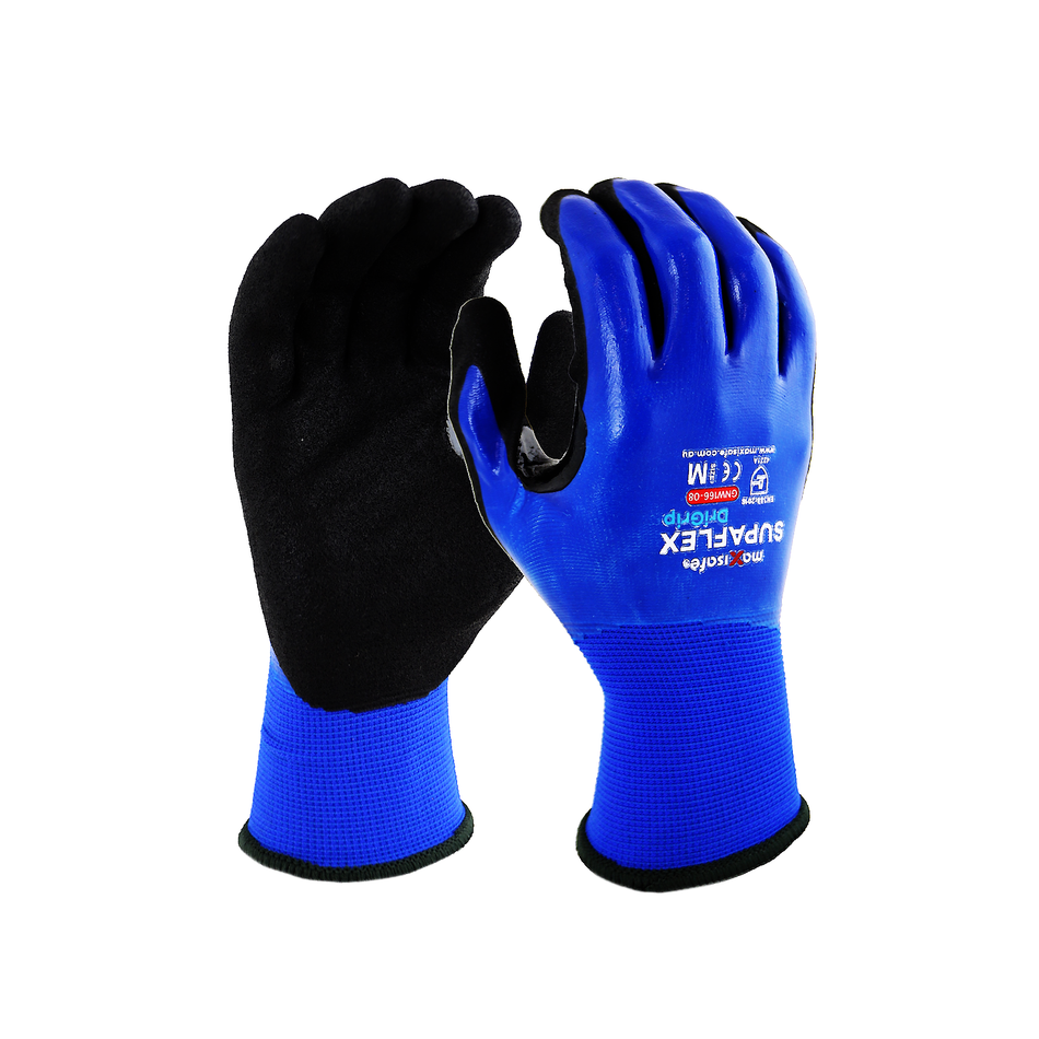 Maxisafe SupaFlex DriGrip Liquid Resistant Glove