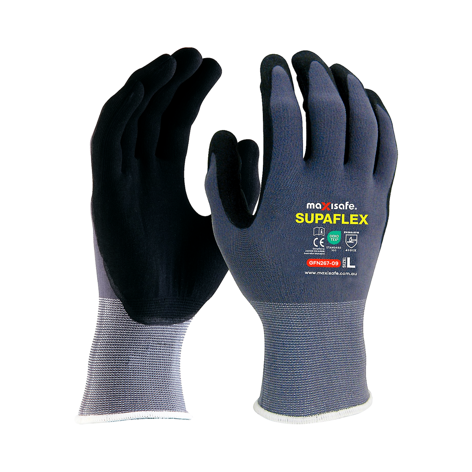 Maxisafe Supaflex Glove with Micro-foam Coating