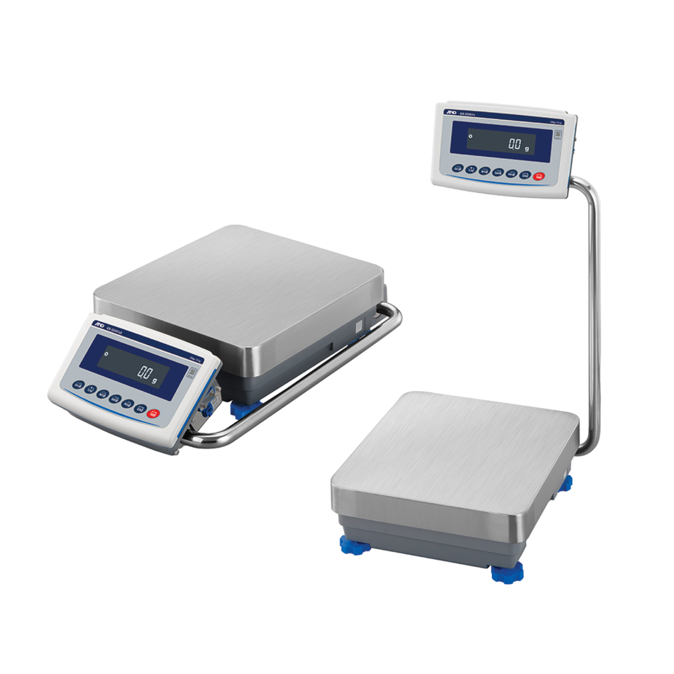 A&D GX-12001L High Capacity Industrial Precision Balance 12kg Capacity × 0.1g Precision Weighing for Laboratory & Industrial Applications