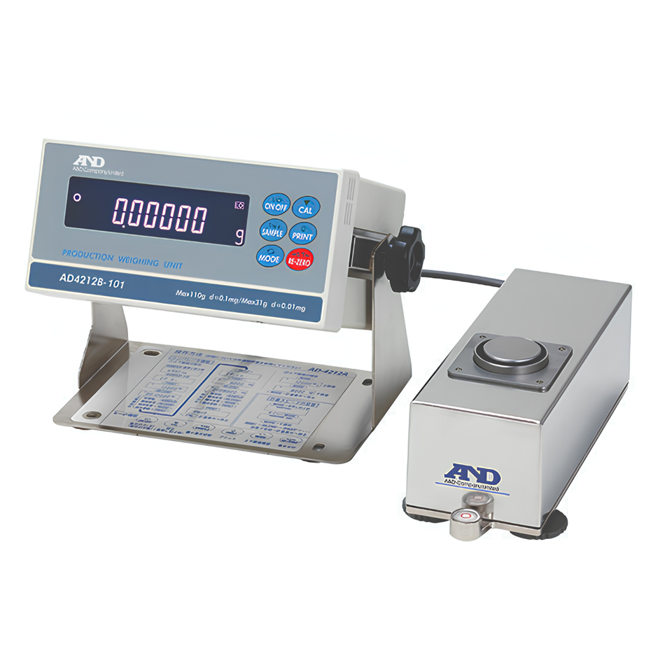 A&D AD-4212B-301 Precision Weighing Sensor 310g Capacity x 0.1mg Readability for Automated Production & Precision Filling