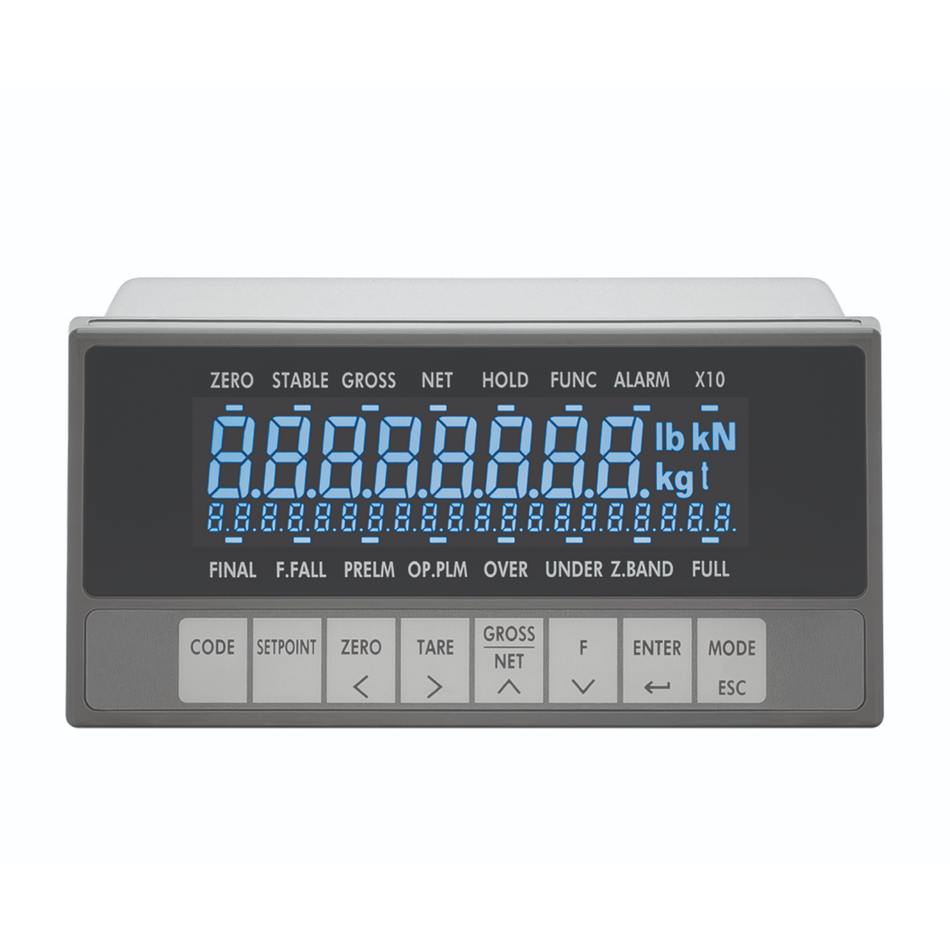 A&D AD-4421 High Speed Weighing Indicator IP65 Protection for Industrial Checkweighing and Filling Applications
