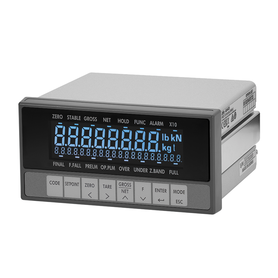 A&D AD-4421 High Speed Weighing Indicator IP65 Protection for Industrial Checkweighing and Filling Applications