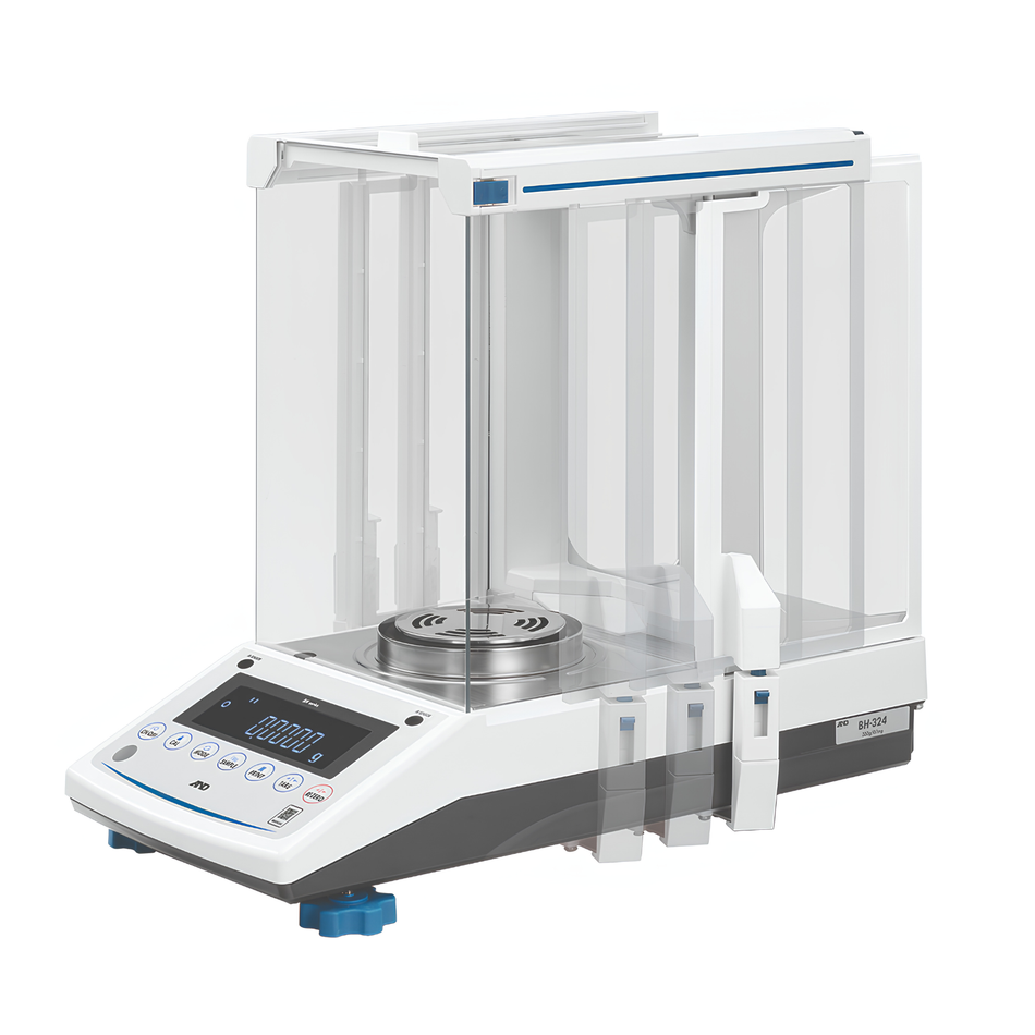 A&D BH-224 Semi-Micro Analytical Balance 220g Capacity × 0.1mg Readability Precision Weighing for Laboratory & Research Applications