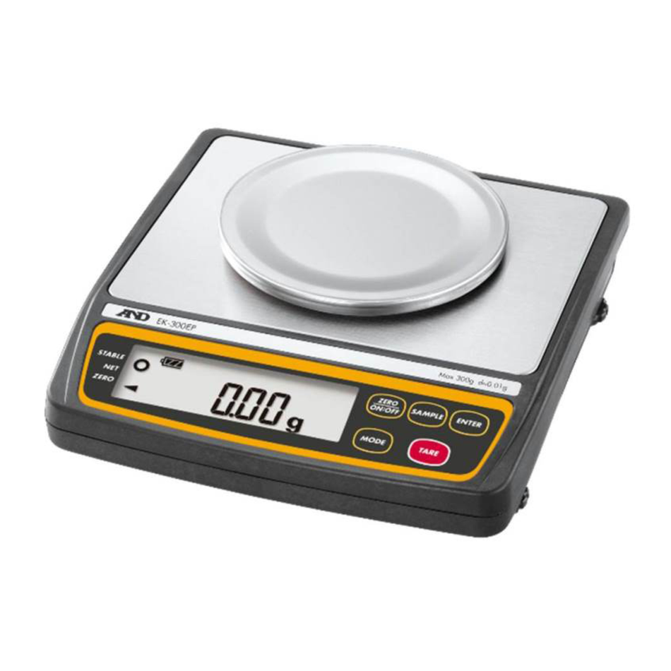A&D EK-12KEP Intrinsically Safe Compact Scale 12kg Capacity x 1g Readability for Hazardous Area Weighing