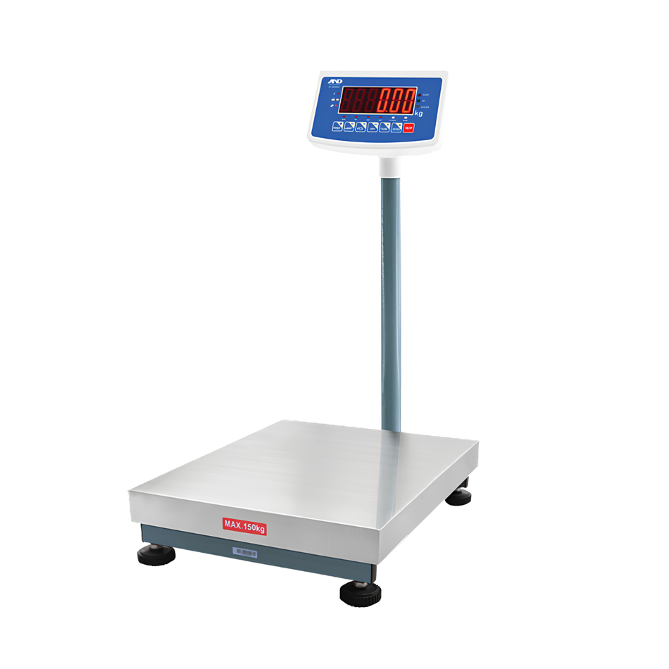 A&D ET-30KAM Value Parcel Scale 30kg Capacity x 2g Readability for Warehouse & Parcel Weighing