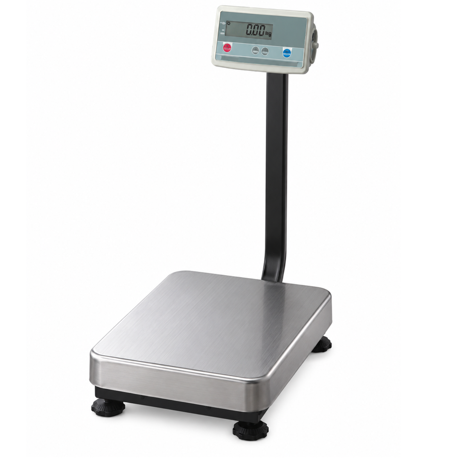 A&D FG-60KAM Platform Scale 60kg Capacity x 20g Readability with 300 x 380mm Pan for Industrial Weighing