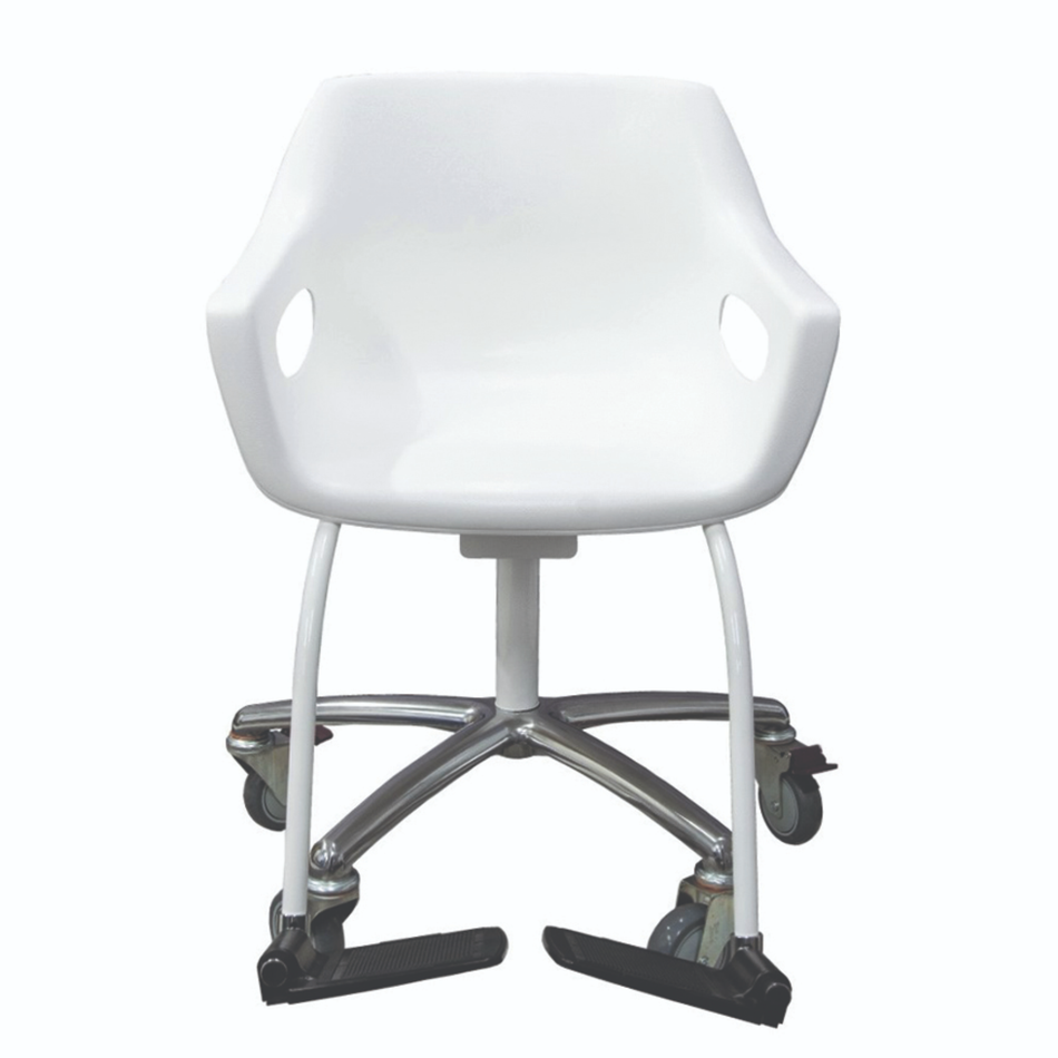 A&D HVL-CS Chair Scale 220kg Capacity x 20g Readability for Seated Patient Weighing