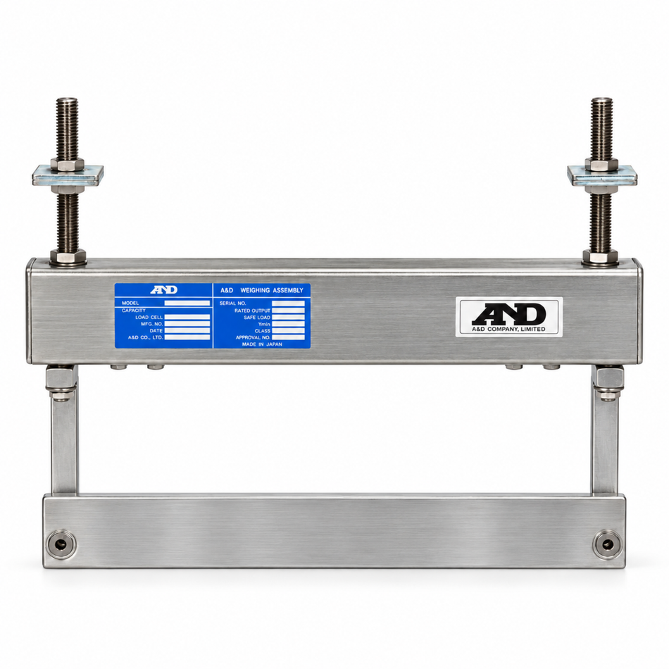A&D OHT-1200mm Overhead Track Scale 600kg x 0.2kg Trade Approved Galvanised Industrial Weighing