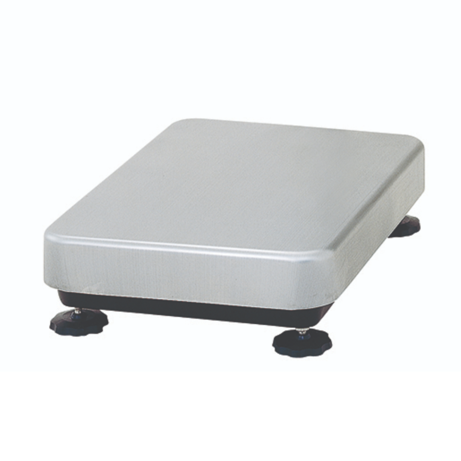 A&D SB-15K10-D Non-Trade IP65 Rated Platform Base 15kg Capacity Stainless Steel Pan for Industrial Weighing Applications