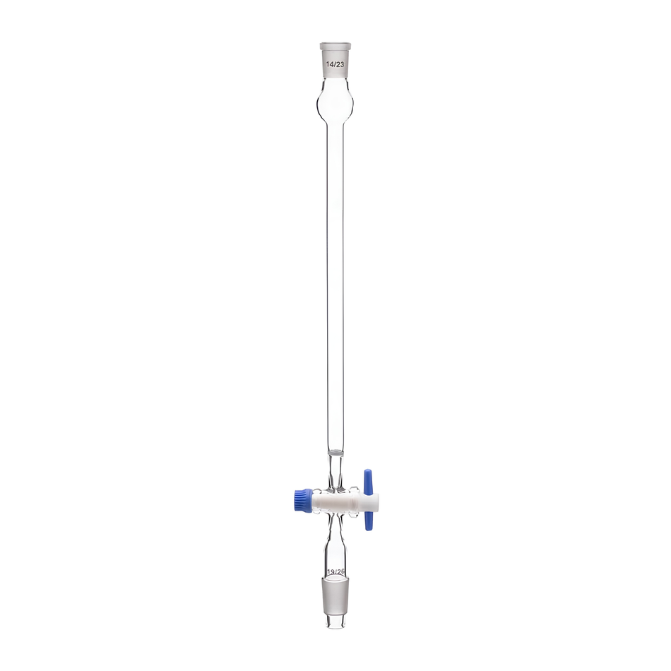 Chromatography Column Borosilicate Glass With Integral Sintered Disc Socket & Cone
