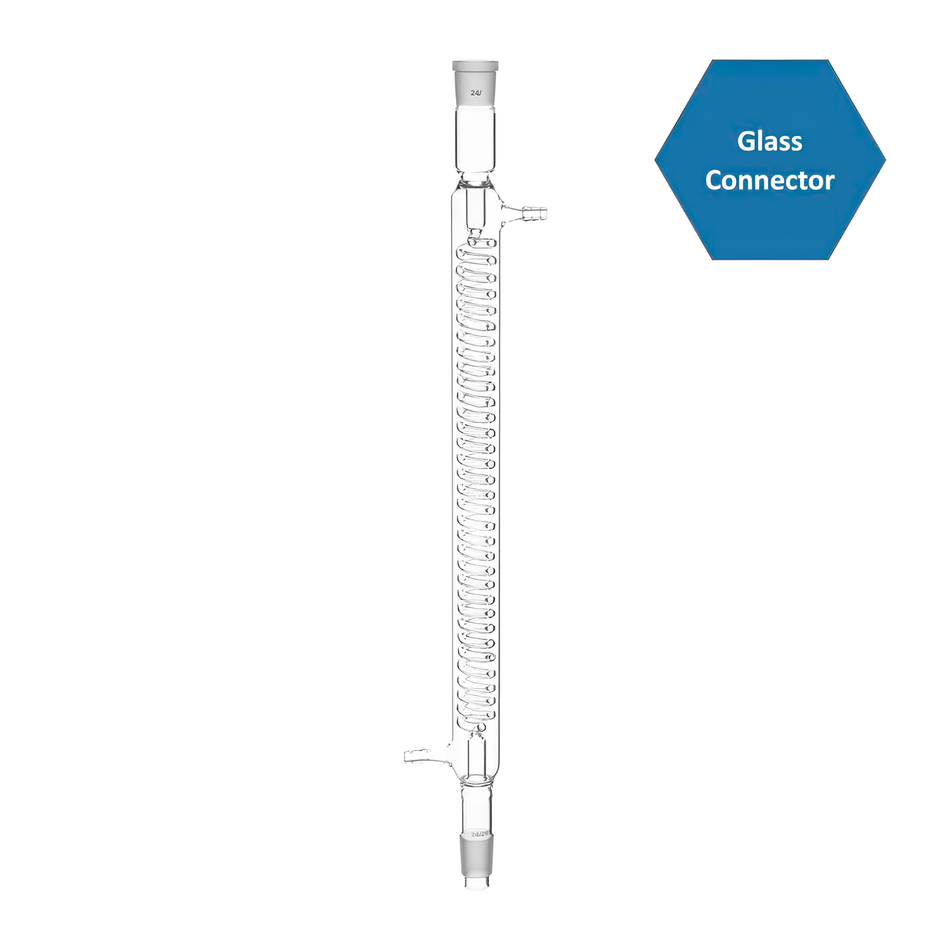 Condenser Graham Coil Borosilicate Glass Distillate Type
