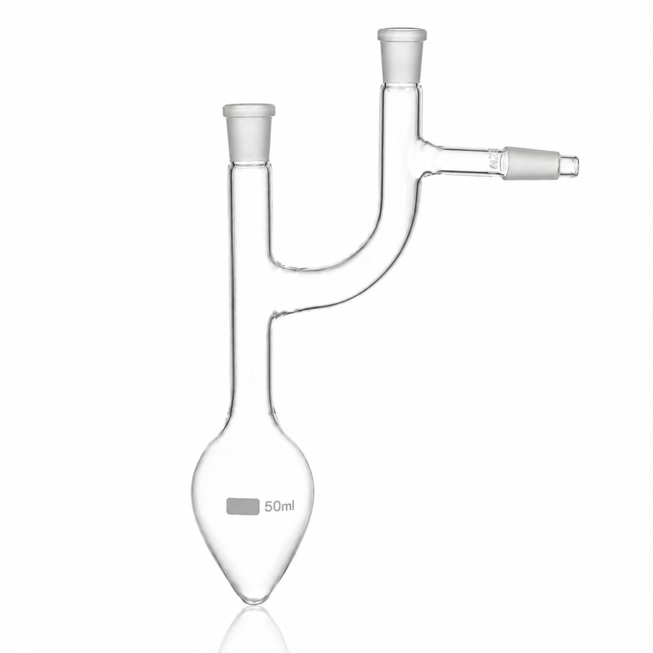 Flask Pear Shape Claisen Borosilicate Glass