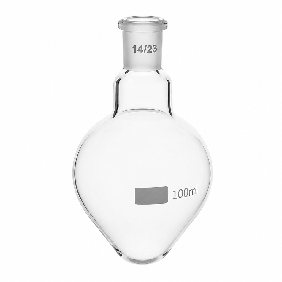 Flask Pear Shape Single Neck