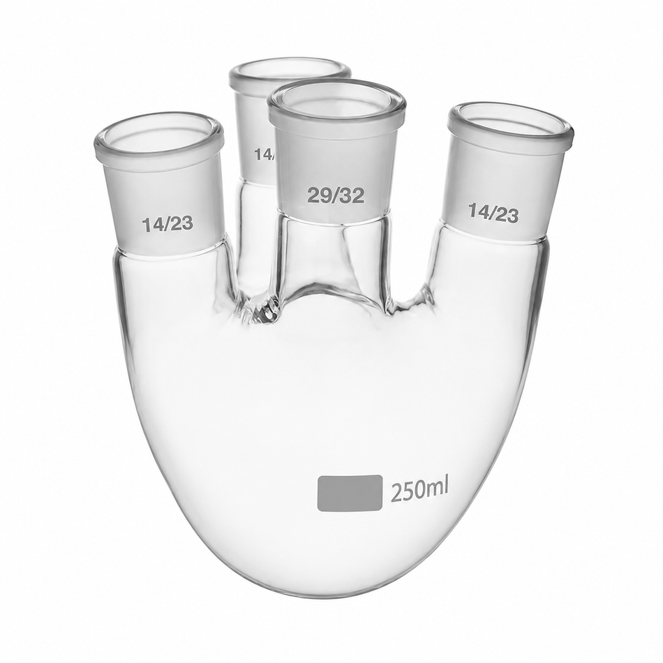 Flask Round Bottom Four Necks (Parallel)