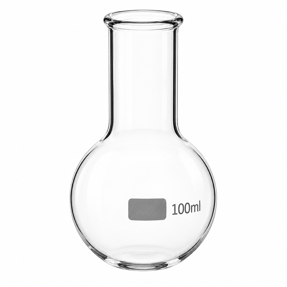 Flask Round Bottom Wide Neck