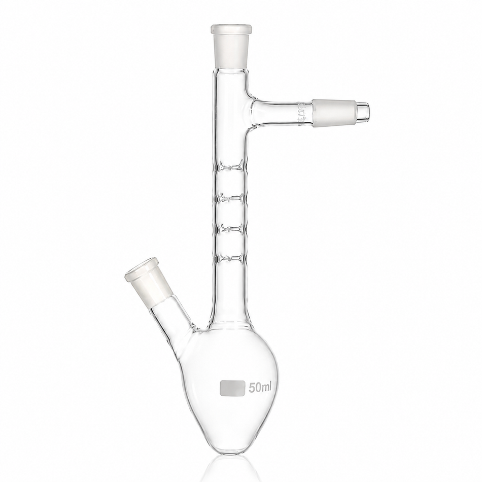 Flask Vigreux with Side Neck