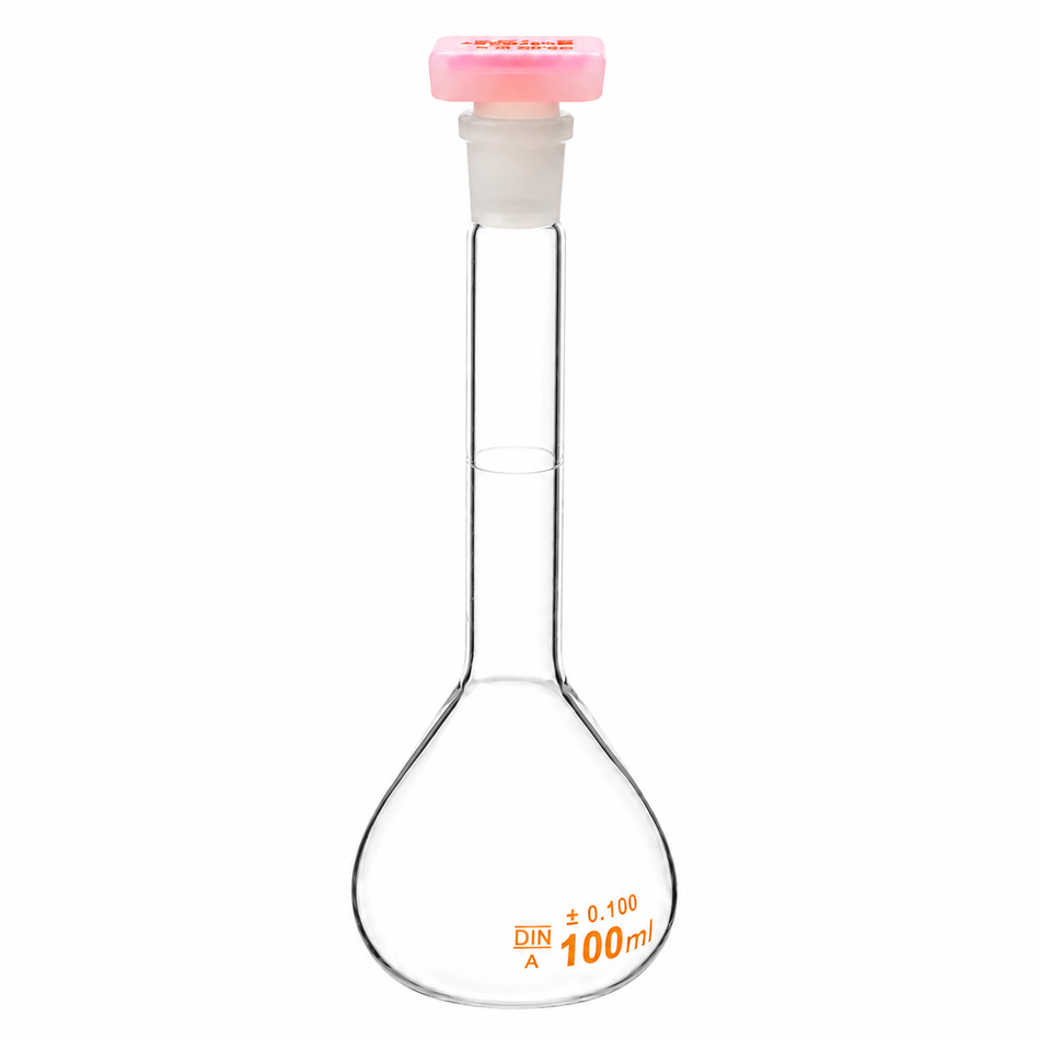 Flask Volumetric With PP Super Stopper™, ISO “Class A”