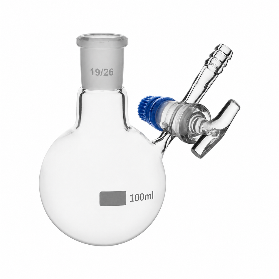 Flasks, Solvent Storage, Glass stopcock
