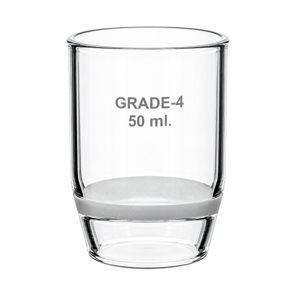 Gooch Crucible Borosilicate Glass With Sintered Disc