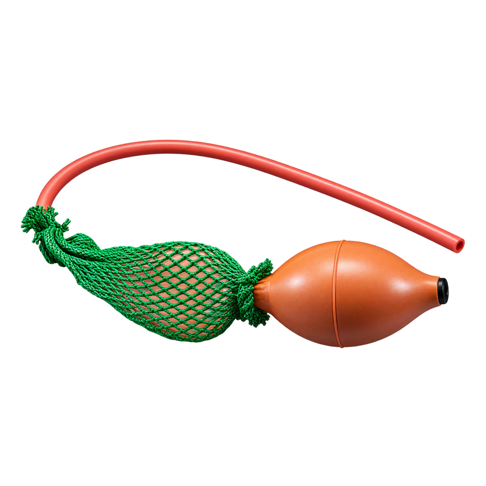 Kartell Bellows Red Rubber Double Ball With Net