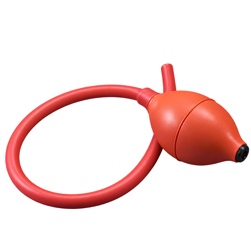 Kartell Bellows Red Rubber Mono Ball With 1 Valve & Hose