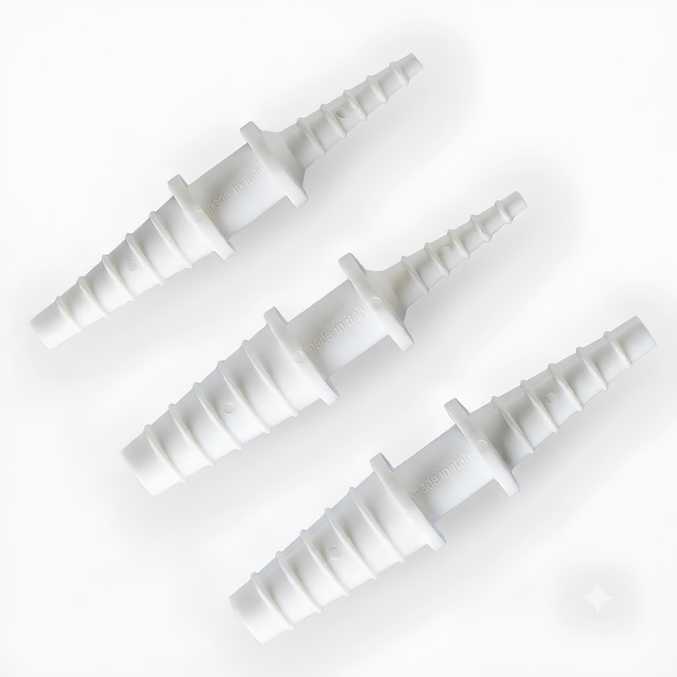 Kartell Connector Polypropylene Straight Unequal Tapered