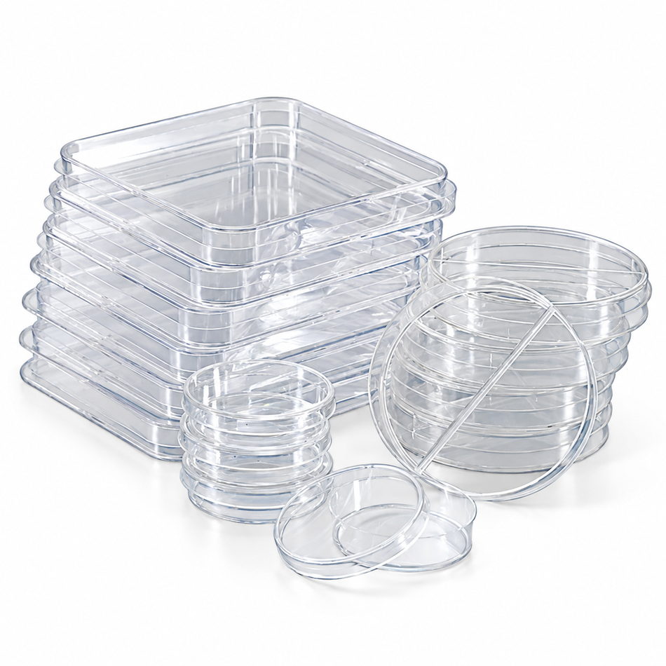 Kartell Disposable Contact Petri Dish Polystyrene Sterile Pack of 1000